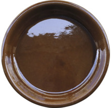 Plat à gratin brun en céramique