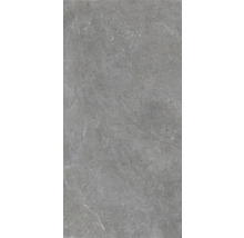 Graue Fliese mit Steinoptik.