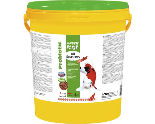 Spezialfutter sera Koi Junior All Seasons Probiotic 7 kg