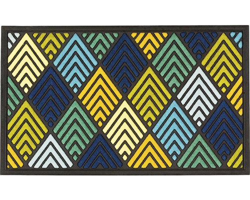 Paillasson avec motif géométrique