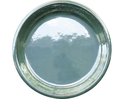 Soucoupe FloraSelf argile Ø 30 cm h 4,5 cm vert Planteur rond