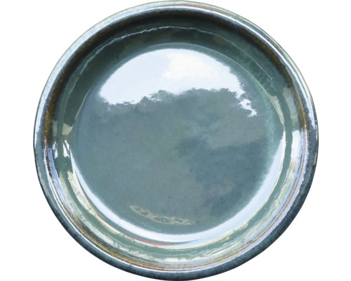 Soucoupe FloraSelf argile Ø 22 cm h 3,7 cm vert Bol rond en céramique