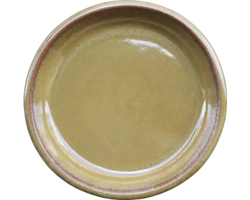 Soucoupe FloraSelf argile Ø 30 cm h 4,5 cm latte Assiette en céramique pour la table à manger