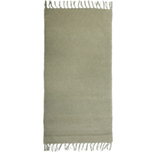 Tapis rectangulaire avec des franges