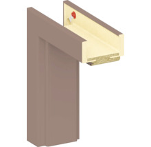 Vue en coupe d'un cadre de porte