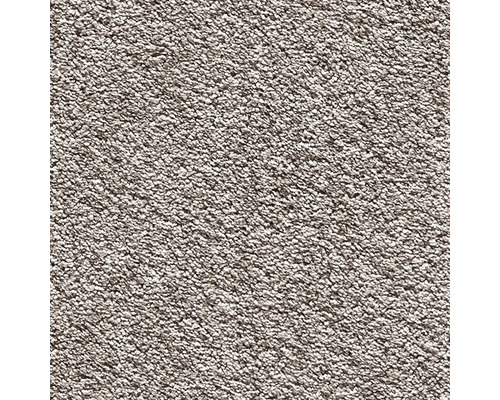 Moquette Shaggy Romantica beige foncé FB47 400 cm de large (au mètre) Gros plan d'une moquette