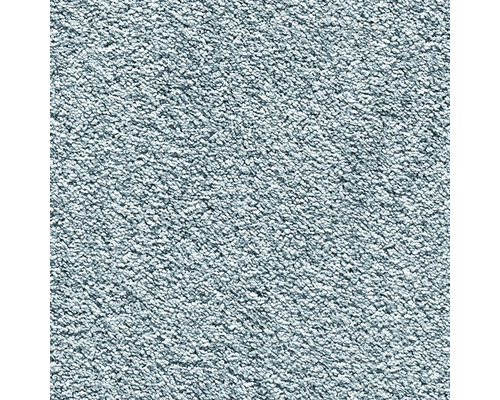 Moquette Shaggy Romantica bleu clair FB73 largeur 400 cm (au mètre) Gros plan d'un tapis