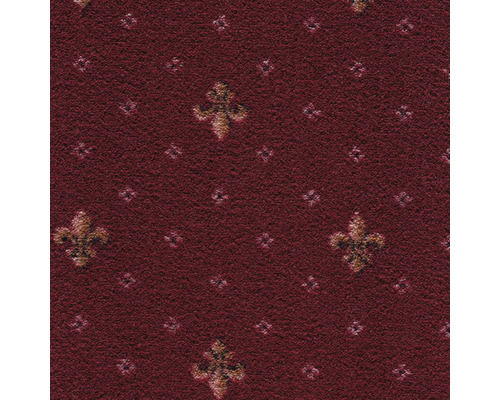 Moquette Velours Locanda rouge FB10 largeur 400 cm (au mètre) Moquette avec motif