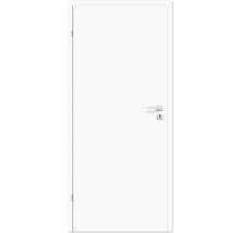 Porte intérieure blanche avec garniture de poignée