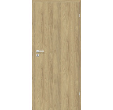 Porte intérieure avec motif bois et ferrures