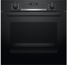 Bosch Einbaubackofen mit Bedienelementen und Digitalanzeige