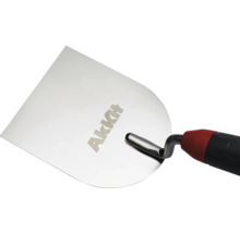 Truelle lisse avec poignée en plastique