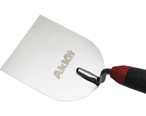 Truelle lisse avec poignée en plastique