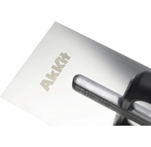 AKKit Logo auf einer Glättkelle
