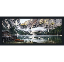 Image encadrée Mountain Lake View 60x130cm-thumb-0