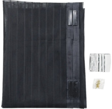 Moustiquaire pour portes avec matériel de fixation