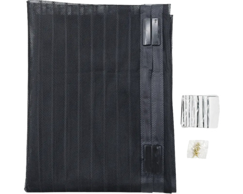 Moustiquaire pour portes avec matériel de fixation