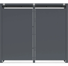 Blickdichte Schiebetür für den Außenbereich