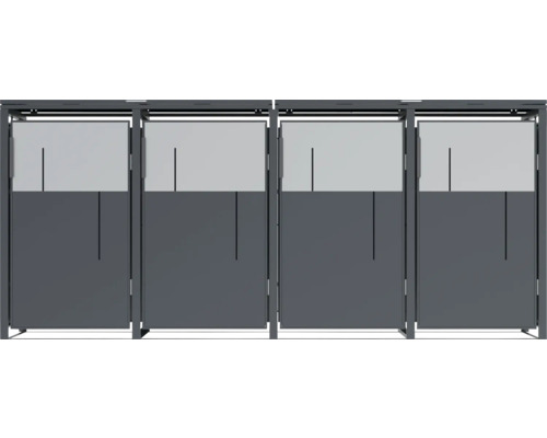 Mehrteiliger Sichtschutz für den Aussenbereich