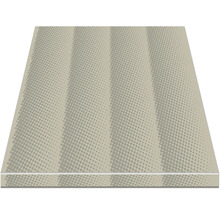 Illustration einer Tischplatte mit gepunktetem Streifenmuster