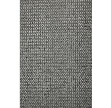 Nahaufnahme eines grauen Teppichbodens.