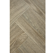 Fliesen mit Holzoptik im Fischgrätenmuster