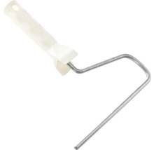 Monture de rouleau à peinture avec poignée en plastique