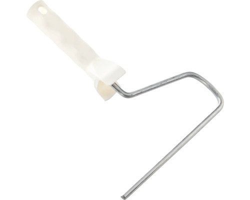 Monture de rouleau à peinture avec poignée en plastique