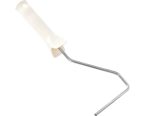 MissPompadour Farbrollbügel perlweiß 10-16 cm Farbrollerbügel mit Kunststoffgriff