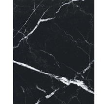 Motif d'une plaque de marbre noir avec des veines blanches