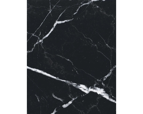 Motif d'une plaque de marbre noir avec des veines blanches