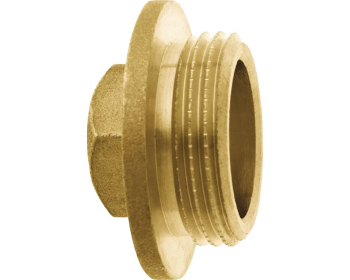 Bouchon en laiton fileté