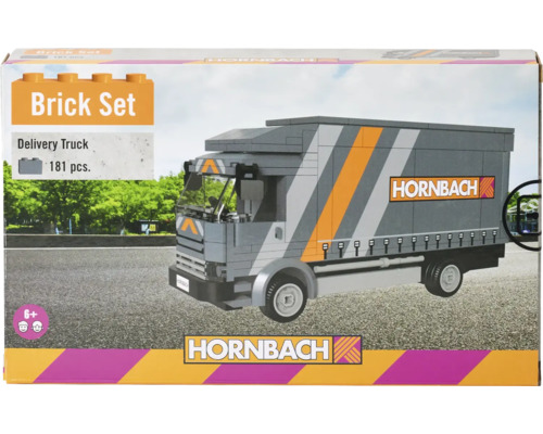 Hornbach Brick Set Lieferwagen, 181 Teile