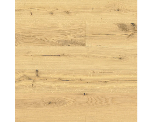 Parquet sol en bois véritable chêne plancher de maison de campagne brossé 2200x180x14 mm Pose de parquet en chêne