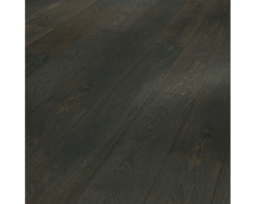 Parquet en bois véritable Parador chêne Pinot noir 1748887 plancher de maison de campagne 2200 x 185 x 13 mm Plancher en bois foncé en chêne