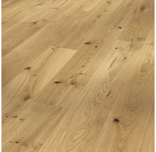 Plancher en bois de chêne avec grain