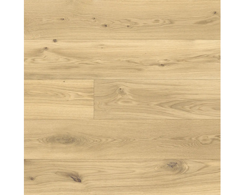 Parquet clair en chêne avec veinure naturelle du bois