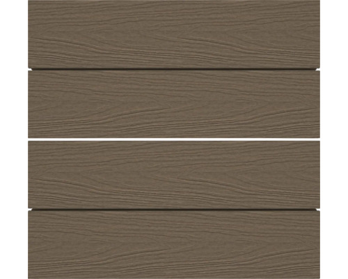 Terrassendielen aus Holzverbundwerkstoff