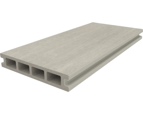 Hohldiele aus Holz Kunststoff Verbundwerkstoff
