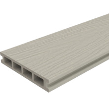 Terrassendiele aus Verbundmaterial mit Holzstruktur
