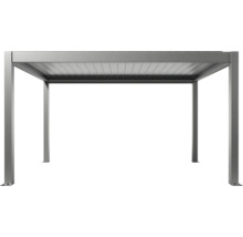 Pergola autoportante avec toit à lamelles