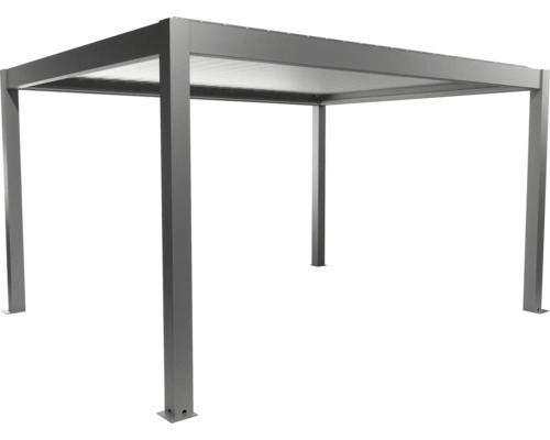Pergola autoportante en aluminium avec toit