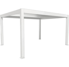 Weisse Gartenpergola