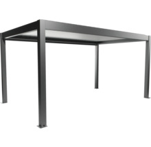 Pergola avec structure de toit et piliers de support