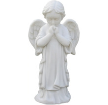 Engel Statue mit betenden Händen