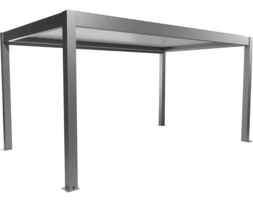 Pergola autoportée en aluminium avec toit