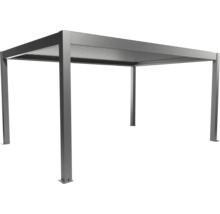 Pergola grise autoportante pour l'extérieur