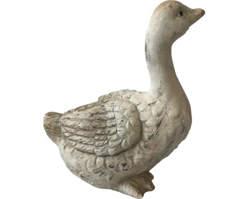 Dekorative Gänsefigur für den Garten