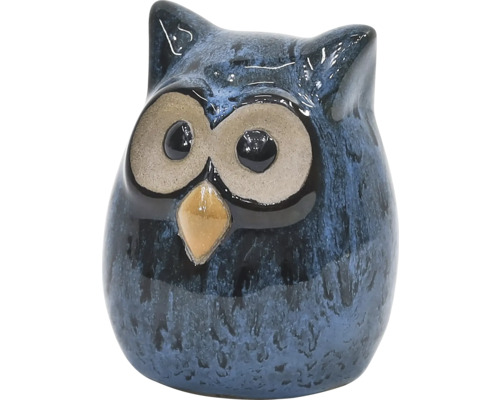 Dekorative Eulenfigur aus Keramik