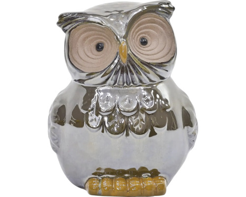 Dekorative Eulenfigur aus Keramik